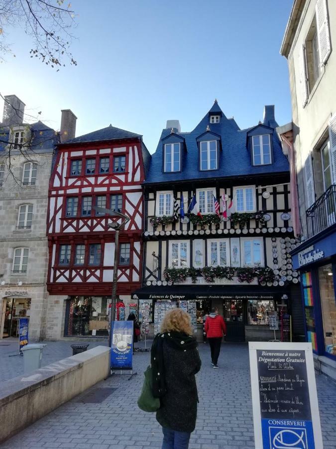 Les Roches Du Cabellou 150M De La Mer Concarneau Ngoại thất bức ảnh